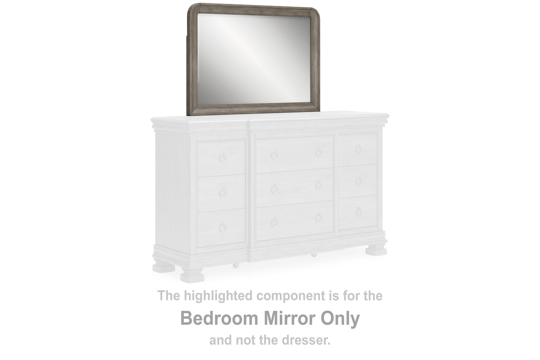 Lexorne Dresser and Mirror - Pull Up A Couch