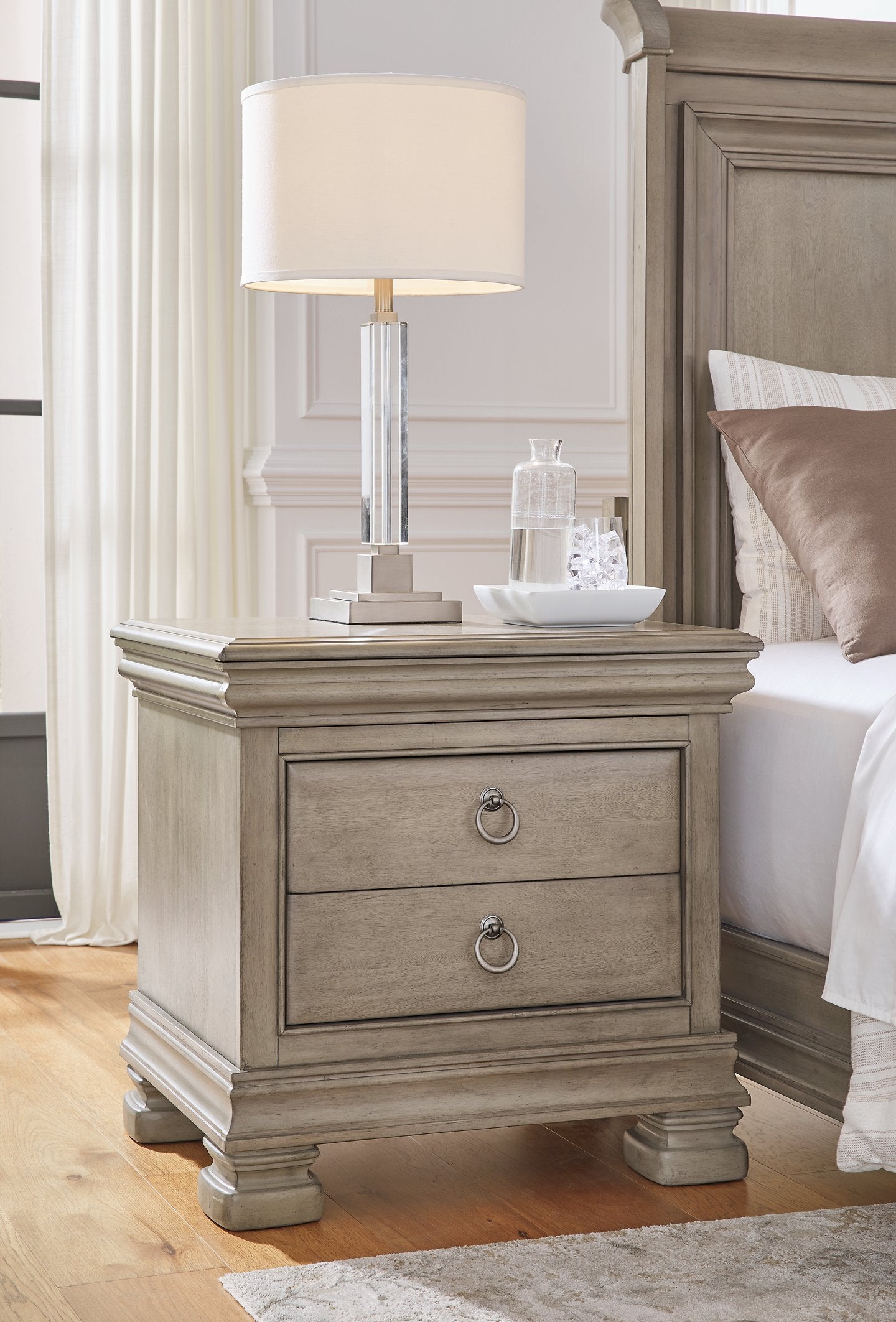 Lexorne Nightstand - Pull Up A Couch