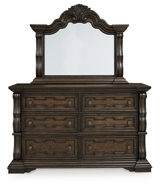 Maylee Dresser and Mirror - Pull Up A Couch