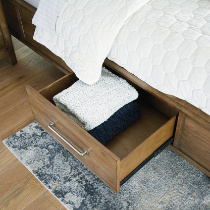 Cabalynn Bed with Storage - Pull Up A Couch