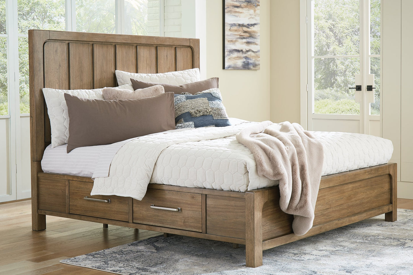 Cabalynn Bed with Storage - Pull Up A Couch