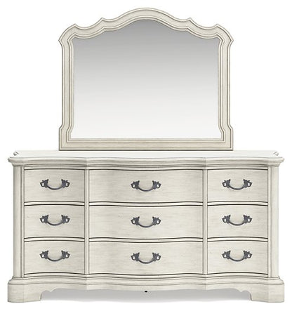 Arlendyne Dresser and Mirror - Pull Up A Couch