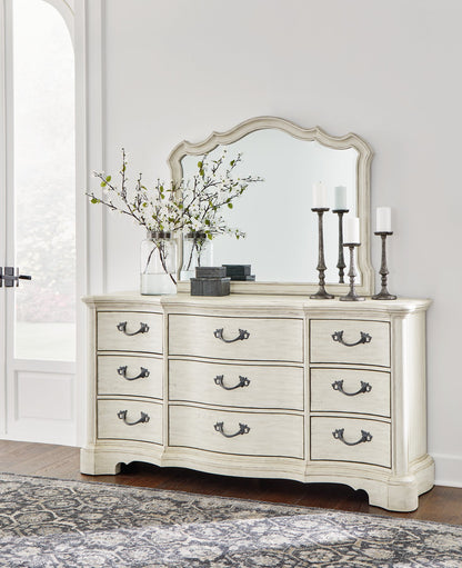 Arlendyne Dresser and Mirror - Pull Up A Couch