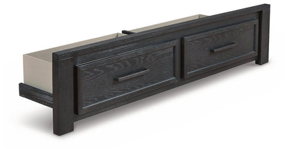 Foyland Panel Storage Bed - Pull Up A Couch