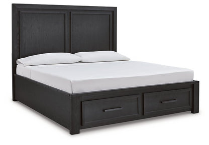 Foyland Panel Storage Bed - Pull Up A Couch