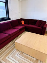 INTERIOR DEFINE - James 3-Piece Sectional (Performance Currant Chenille) - Pull Up A Couch