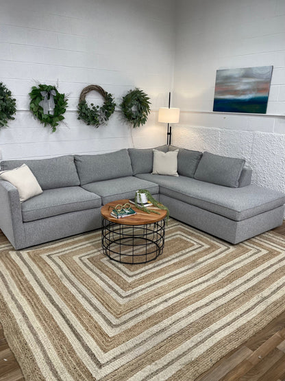 West Elm Harris 2pc Sectional w/Bumper Chaise - Pull Up A Couch