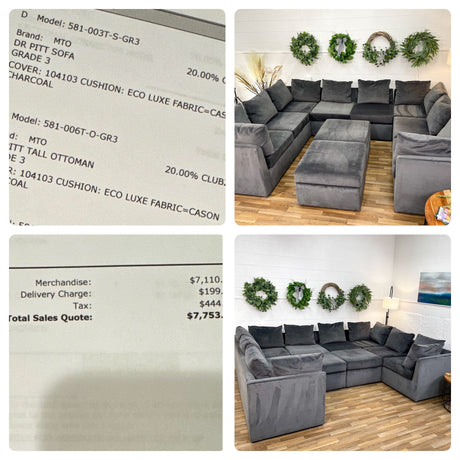 MGBW Dr Pitt, Huge Sectional - Pull Up A Couch