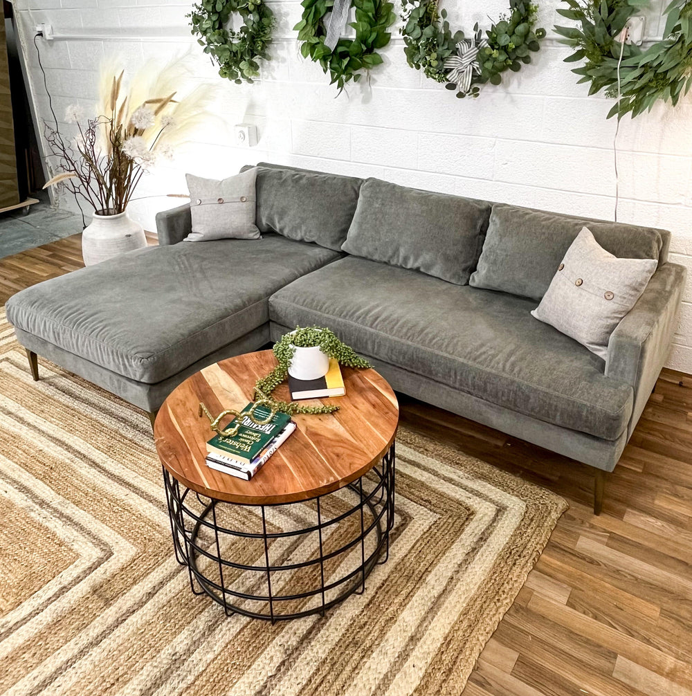 West Elm Andes 2pc Sectional w/Chaise – Pull Up A Couch