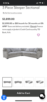 Jonathan Louis 3pc Sectional w/ queen sleeper - Pull Up A Couch