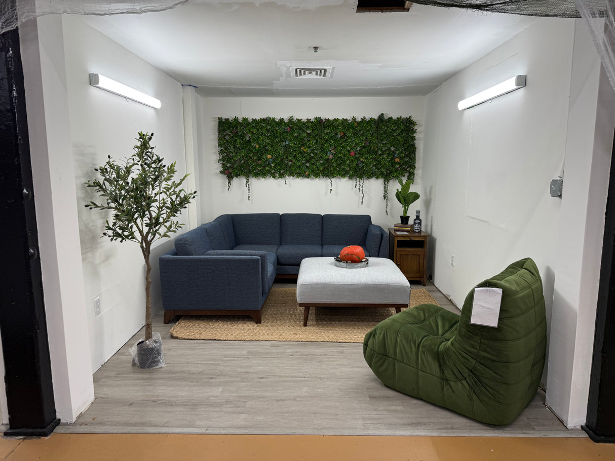 ARTICLE - Ceni 88" Corner Sectional - Denim Blue