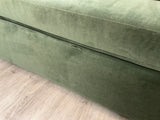 Landry Velvet Sofa Sleeper Bed (Hale Fir Green)