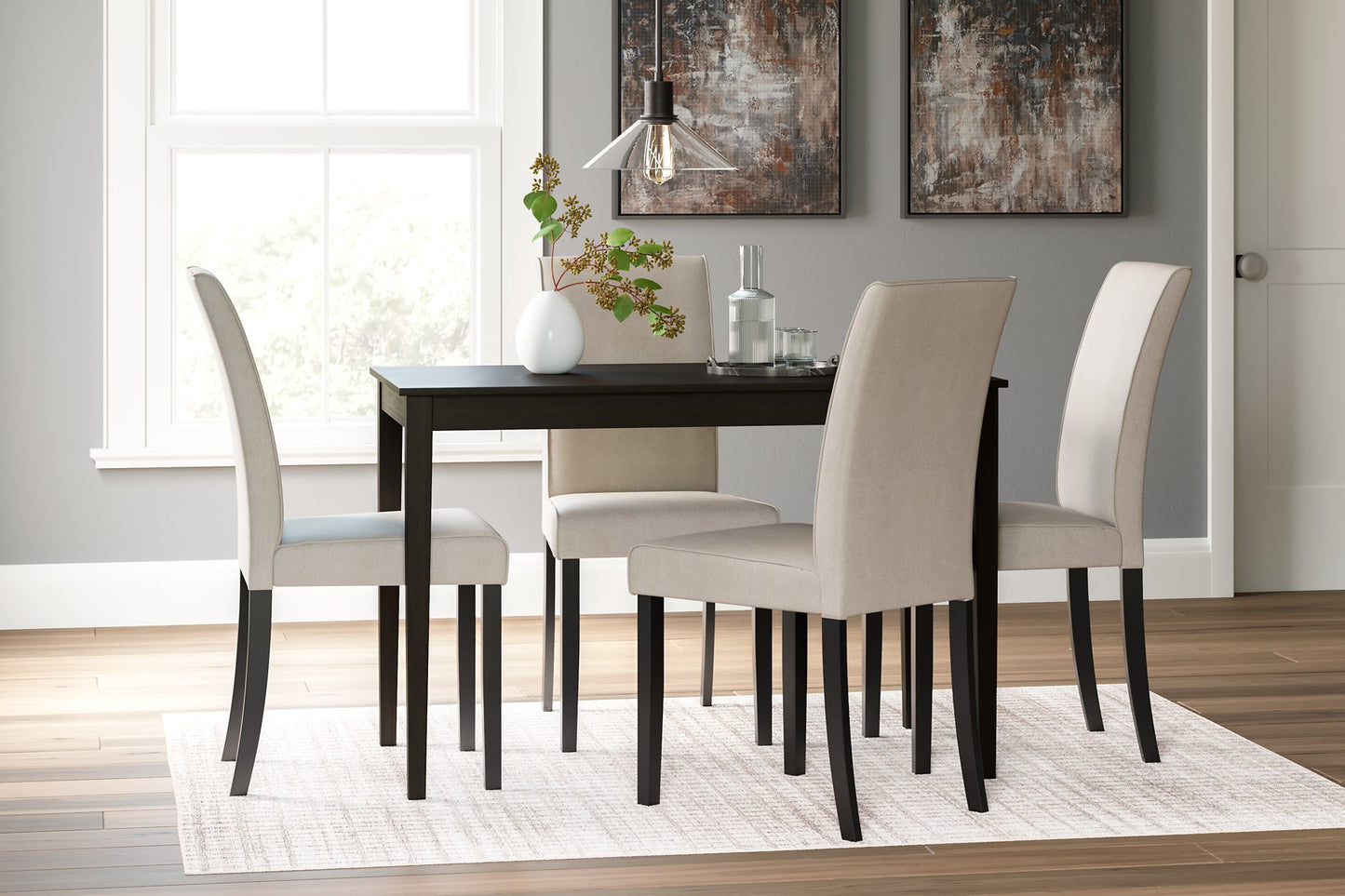 Kimonte Dining Set - Pull Up A Couch