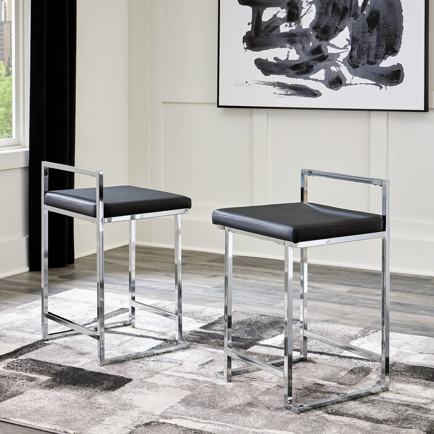 Madanere Counter Height Bar Stool - Pull Up A Couch