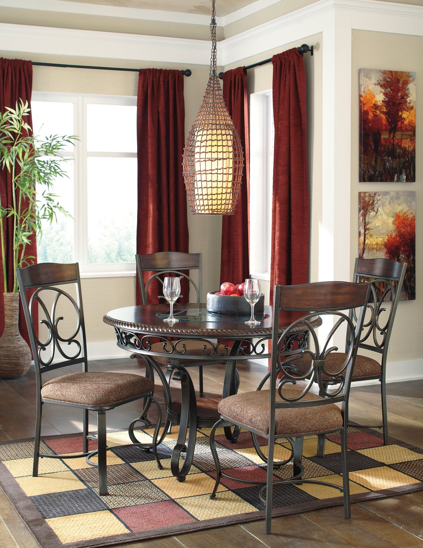 Glambrey Dining Room Set - Pull Up A Couch