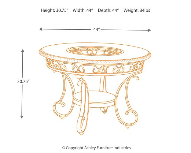 Glambrey Dining Room Set - Pull Up A Couch