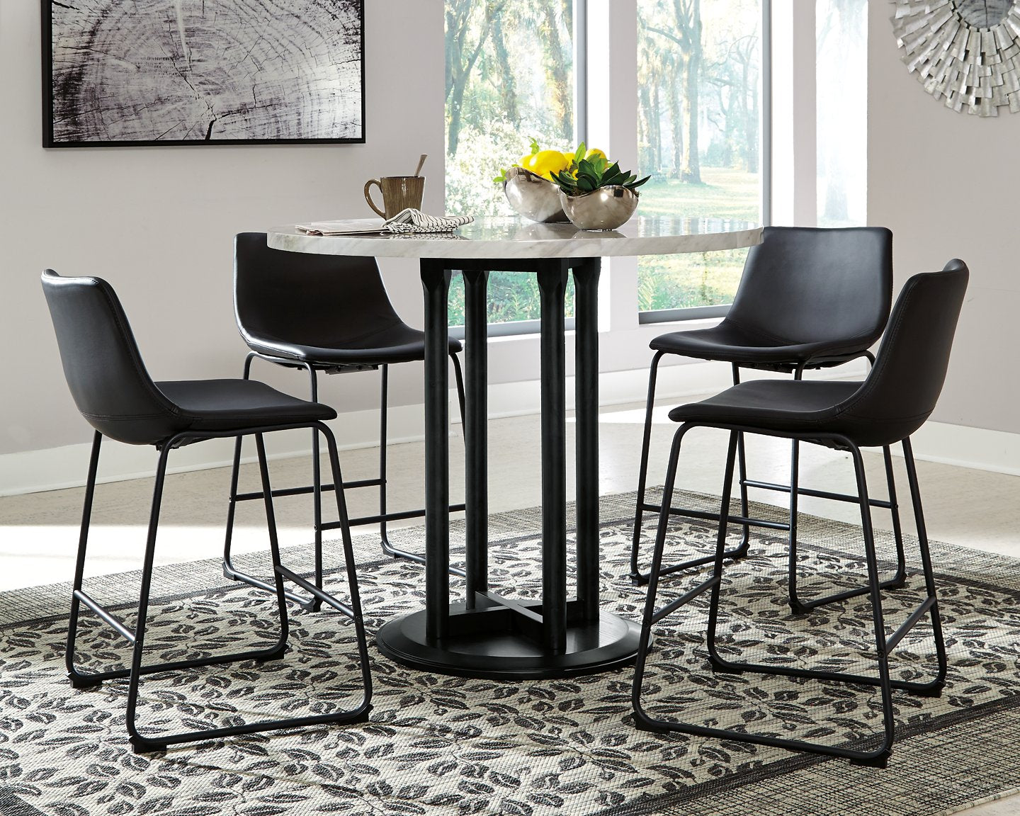 Centiar Counter Height Dining Set - Pull Up A Couch