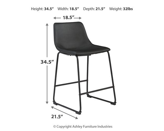 Centiar Counter Height Bar Stool - Pull Up A Couch