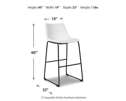 Centiar Pub Height Bar Stool - Pull Up A Couch