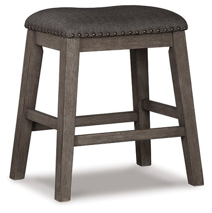 Caitbrook Counter Height Upholstered Bar Stool - Pull Up A Couch