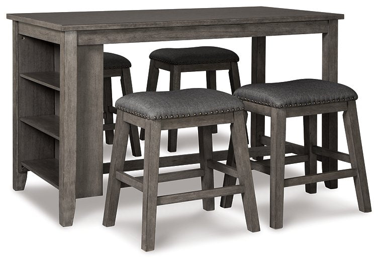 Caitbrook Counter Height Dining Set - Pull Up A Couch