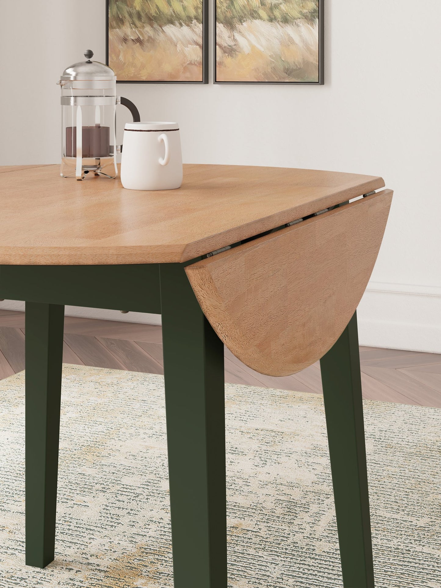 Gesthaven Dining Drop Leaf Table - Pull Up A Couch