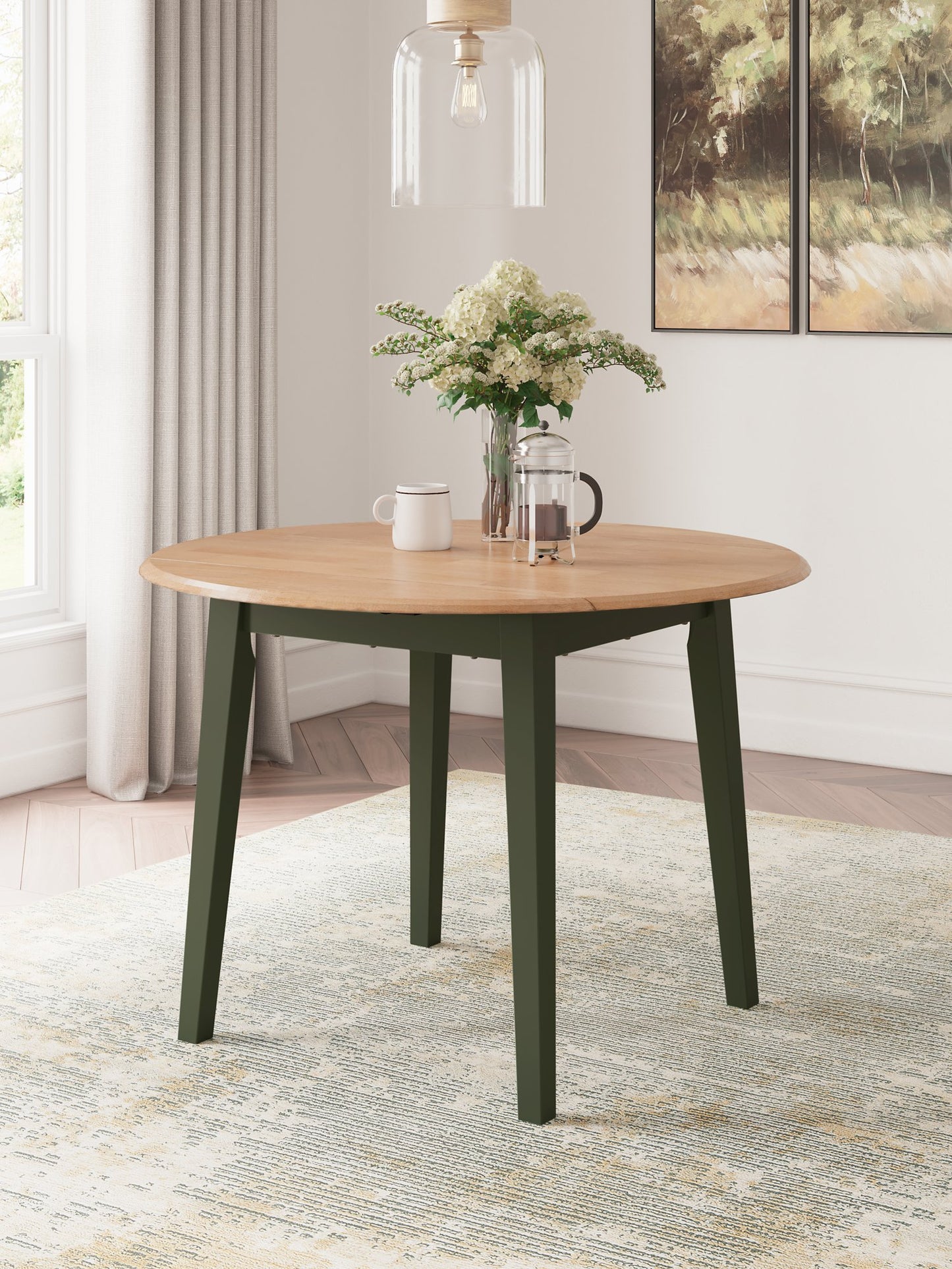 Gesthaven Dining Drop Leaf Table - Pull Up A Couch