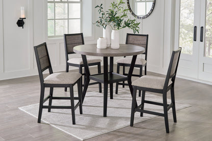 Corloda Counter Height Dining Table and 4 Barstools (Set of 5) - Pull Up A Couch