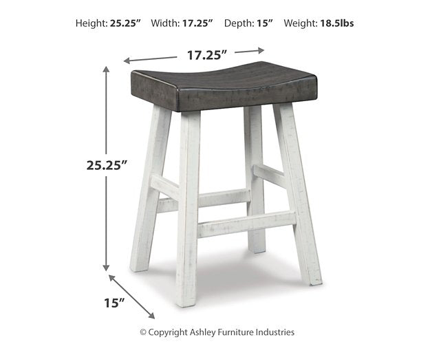 Glosco Counter Height Bar Stool - Pull Up A Couch