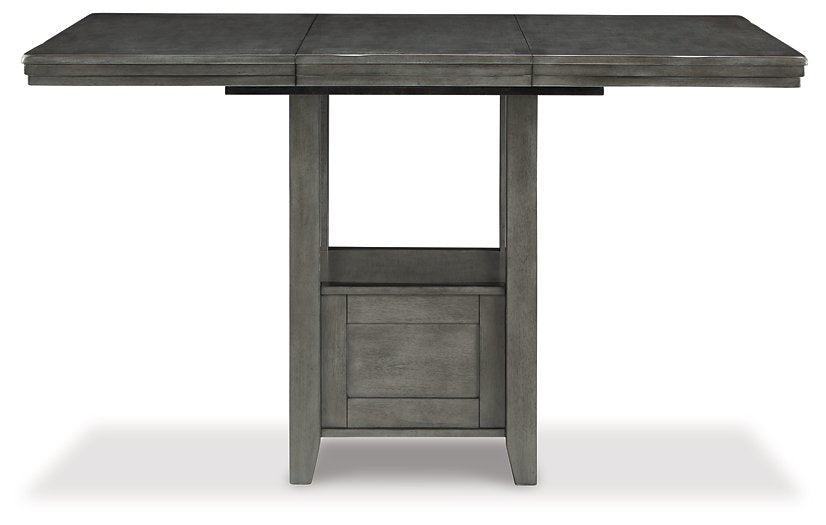 Hallanden Counter Height Dining Extension Table - Pull Up A Couch