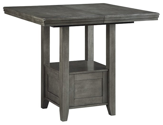 Hallanden Counter Height Dining Extension Table - Pull Up A Couch