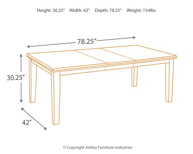 Haddigan Dining Set - Pull Up A Couch