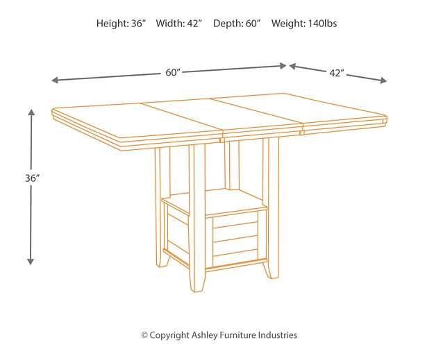 Haddigan Dining Room Set - Pull Up A Couch