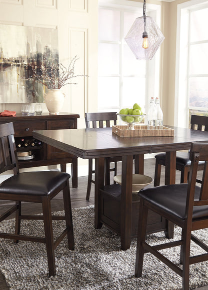 Haddigan Counter Height Dining Extension Table - Pull Up A Couch