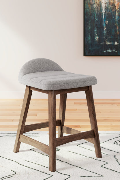 Lyncott Counter Height Bar Stool - Pull Up A Couch