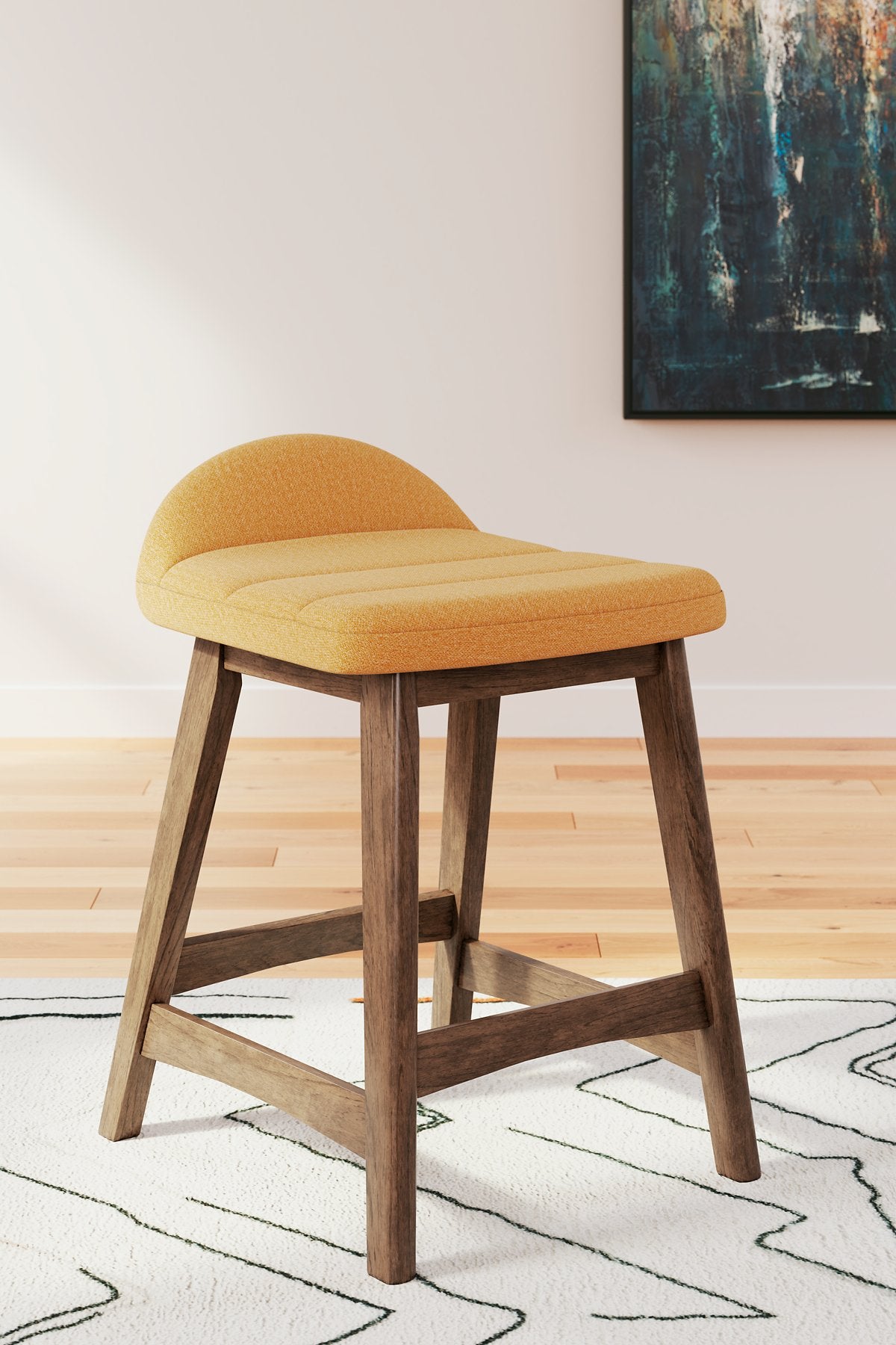 Lyncott Counter Height Bar Stool - Pull Up A Couch