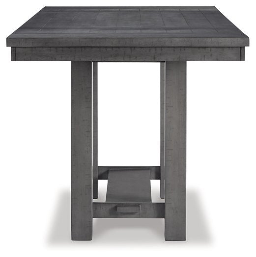 Myshanna Counter Height Dining Extension Table - Pull Up A Couch