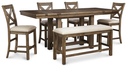 Moriville Counter Height Dining Set - Pull Up A Couch