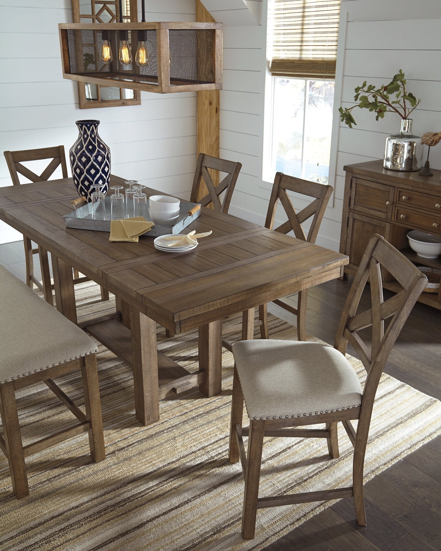 Moriville Counter Height Dining Set - Pull Up A Couch