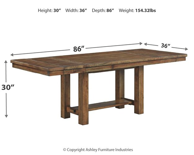 Moriville Dining Extension Table - Pull Up A Couch