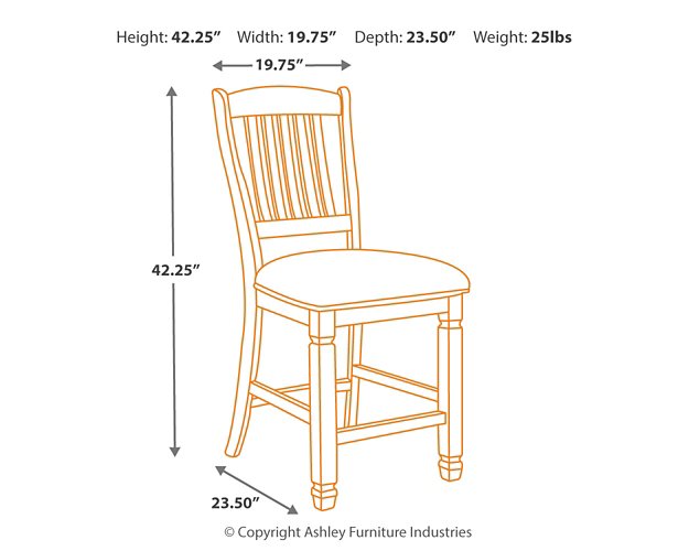 Bolanburg Counter Height Dining Set - Pull Up A Couch