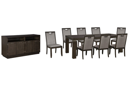 Hyndell Dining Room Set - Pull Up A Couch