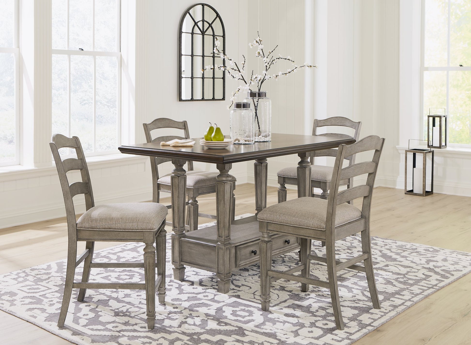 Lodenbay Dining Set - Pull Up A Couch