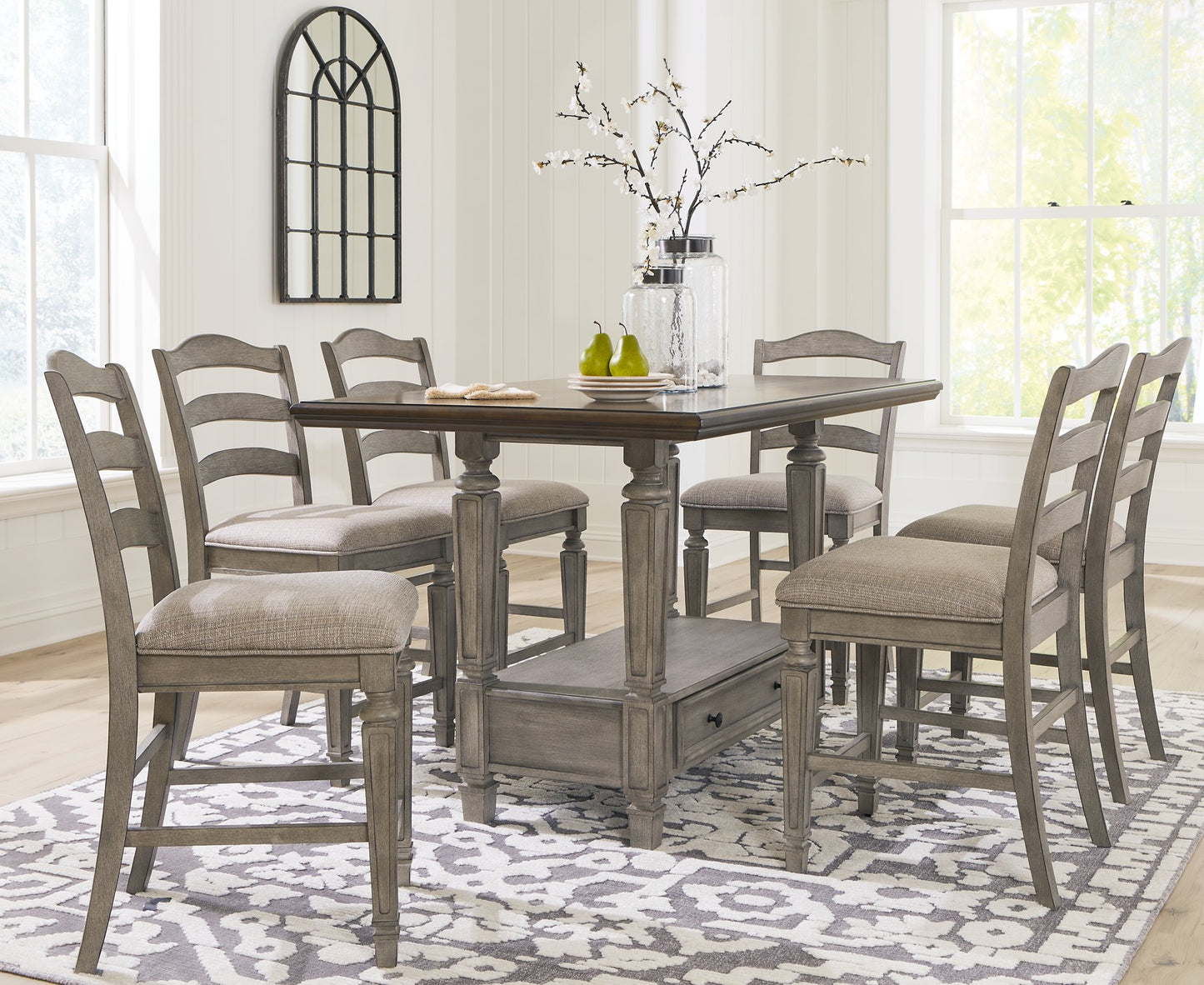 Lodenbay Dining Set - Pull Up A Couch