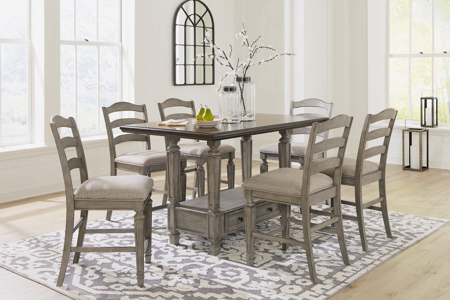 Lodenbay Dining Set - Pull Up A Couch