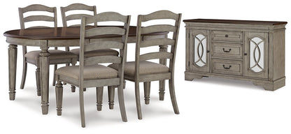 Lodenbay Dining Room Set - Pull Up A Couch