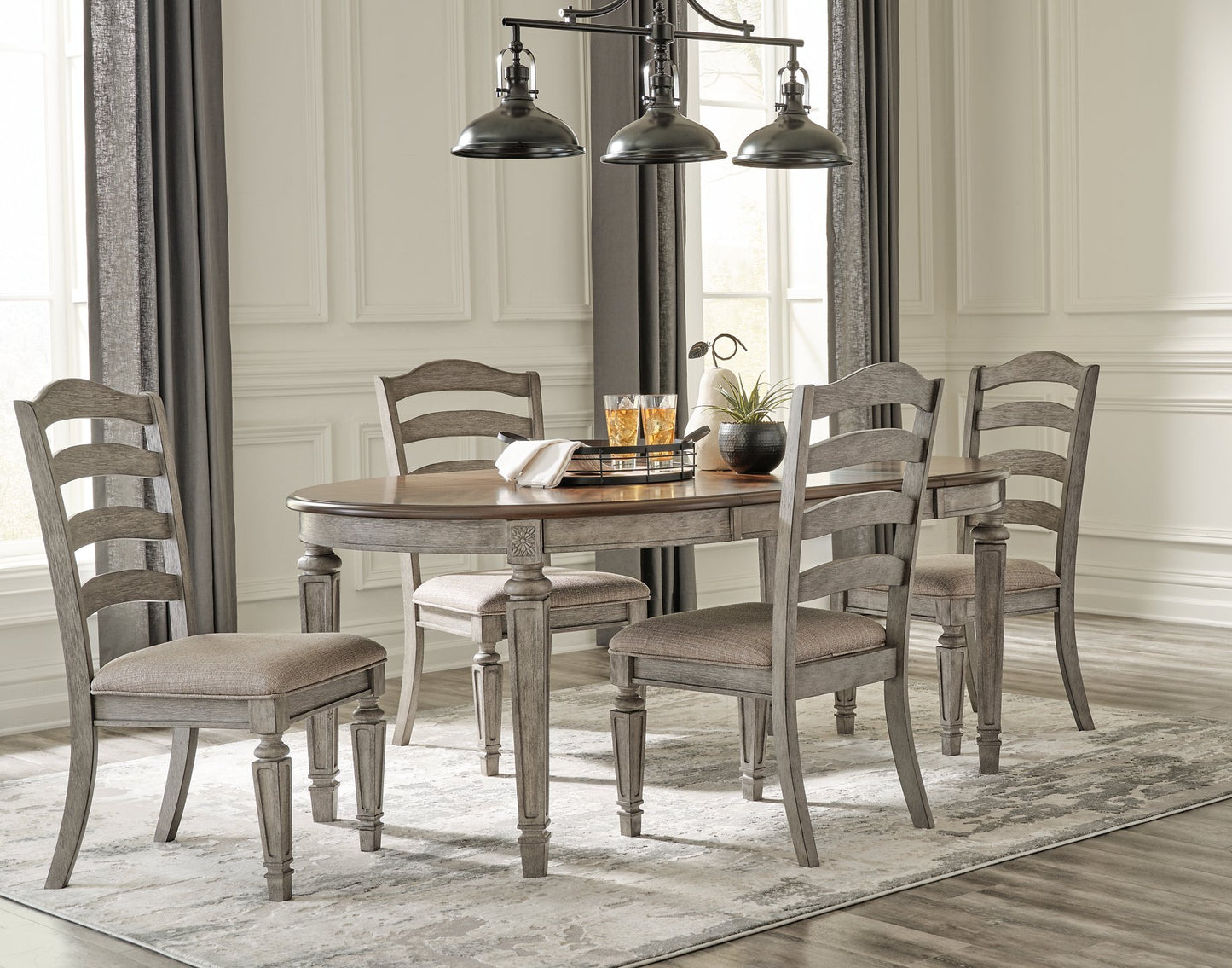 Lodenbay Dining Room Set - Pull Up A Couch