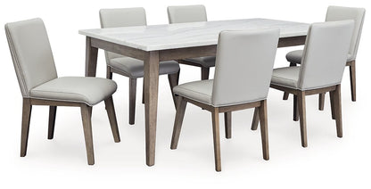 Loyaska Dining Room Set - Pull Up A Couch