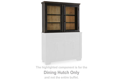 Galliden Dining Buffet and Hutch - Pull Up A Couch