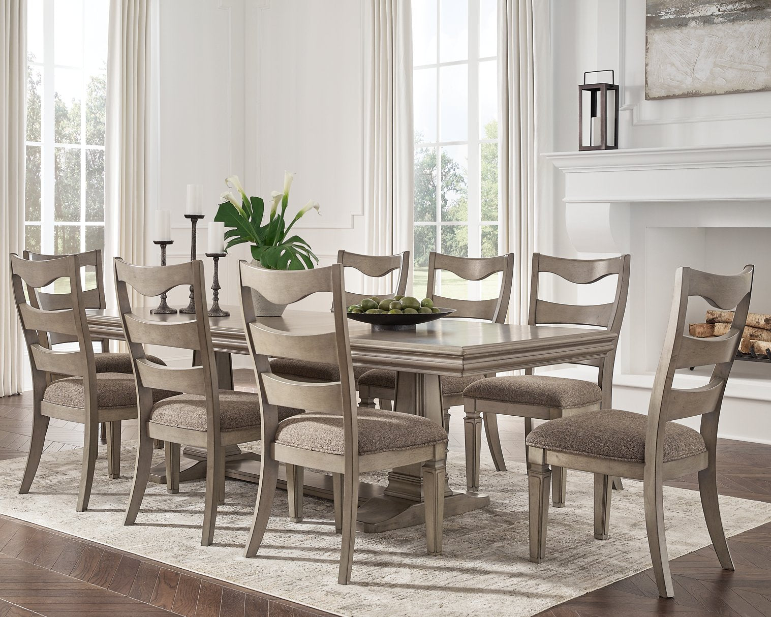 Lexorne Dining Room Set - Pull Up A Couch